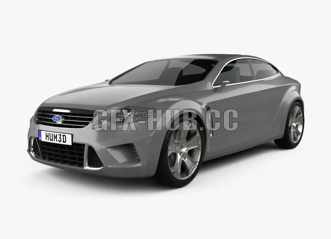 CAR – Ford Iosis concept 2005 3D Model