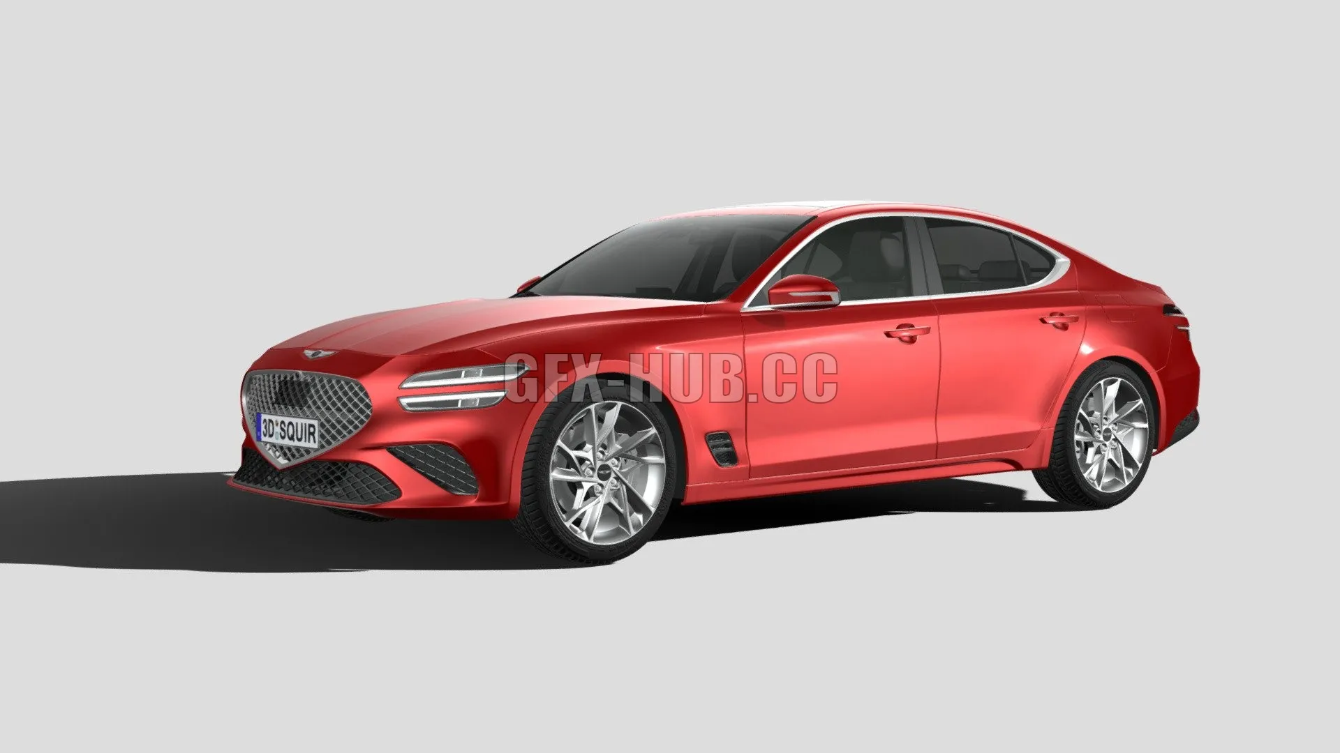 CAR – Genesis G70 2022 3D Model