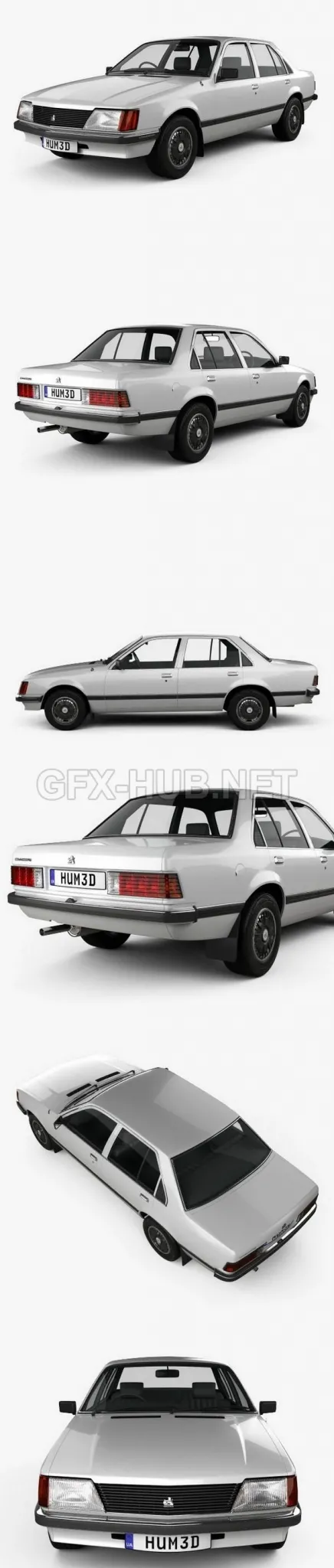 CAR – Holden Commodore 1981  3D Model