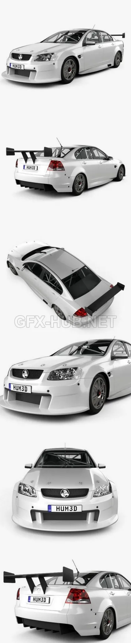 CAR – Holden Commodore V8 Supercar 2012  3D Model