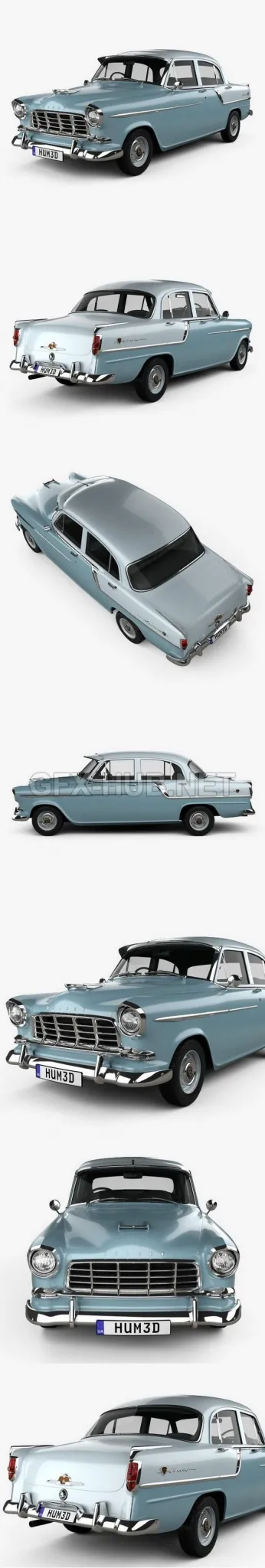CAR – Holden Special 1958  3D Model