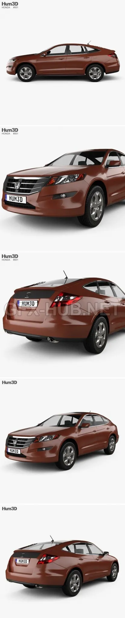 CAR – Honda Accord Crosstour 2010  3D Model