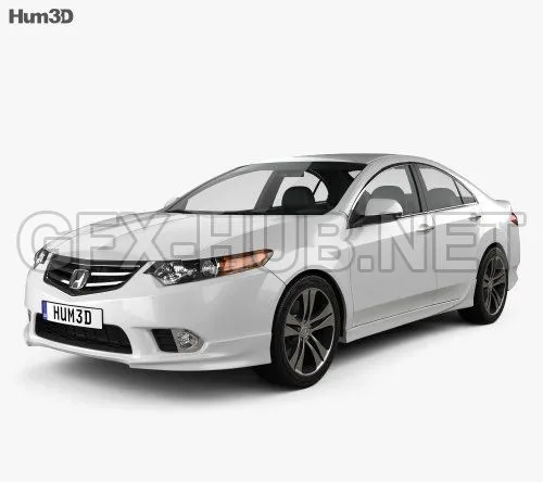 CAR – Honda Accord Sedan Type S 2011  3D Model