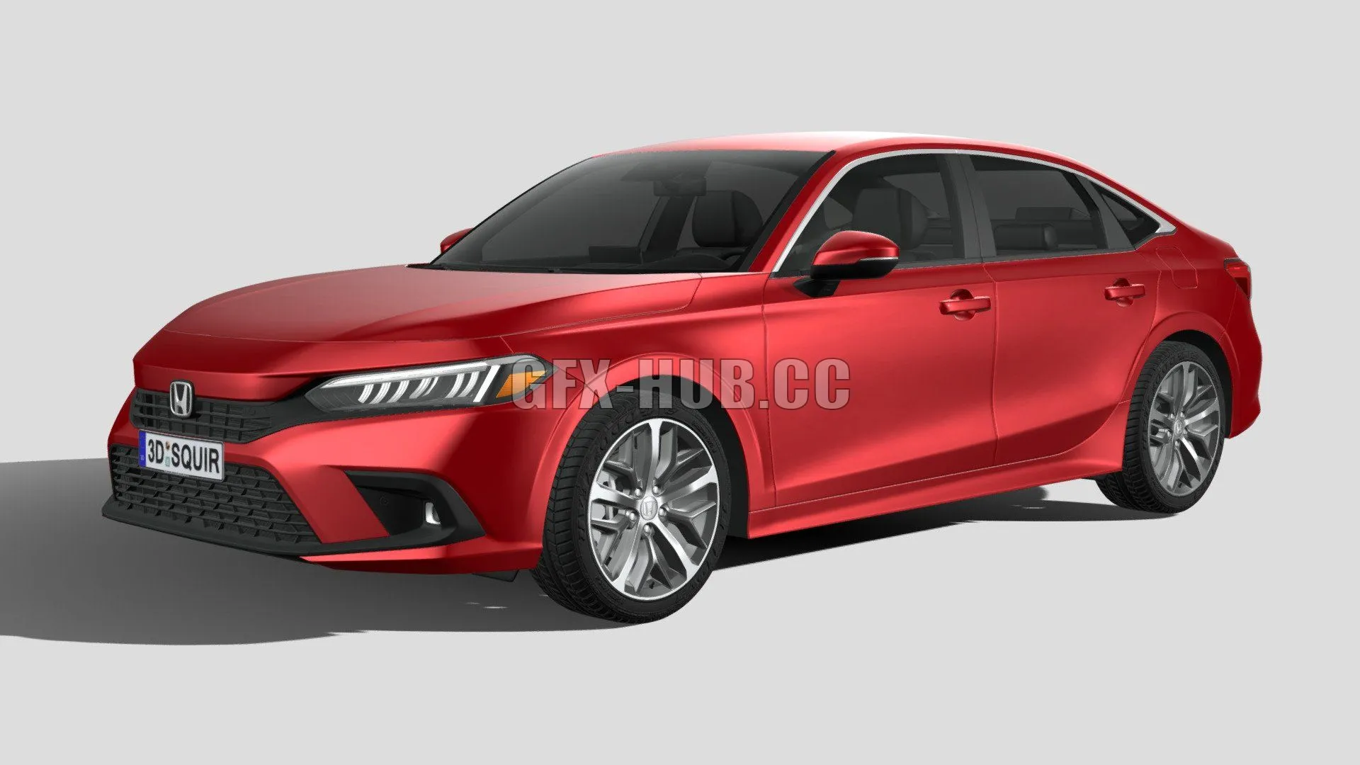CAR – Honda Civic Sedan 2022 3D Model