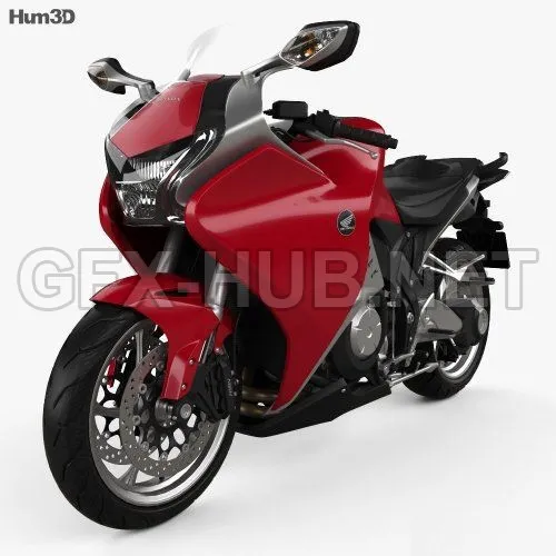 CAR – Honda VFR1200F 2015 3D Model