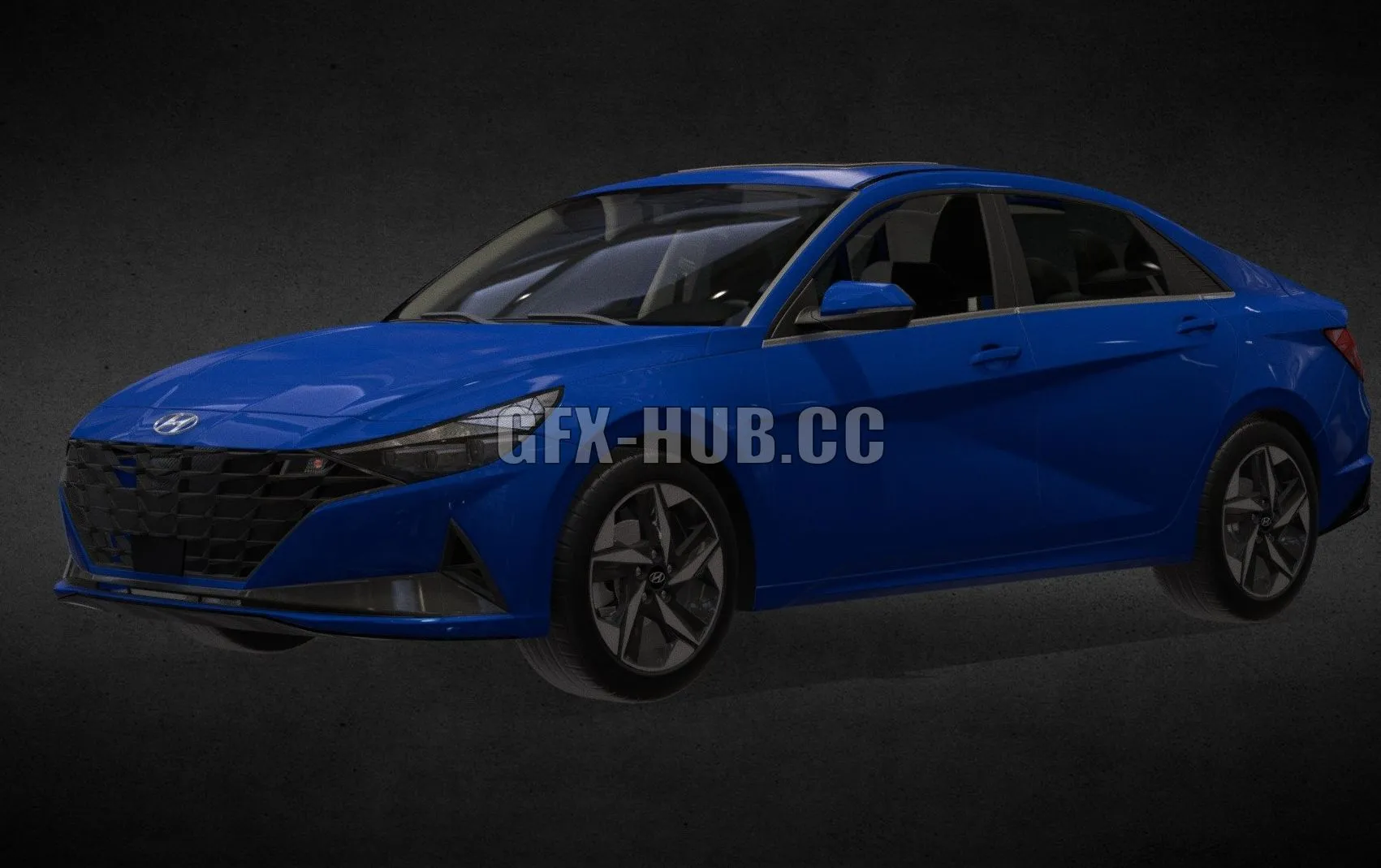 CAR – Hyundai Elantra 2021 3D Model