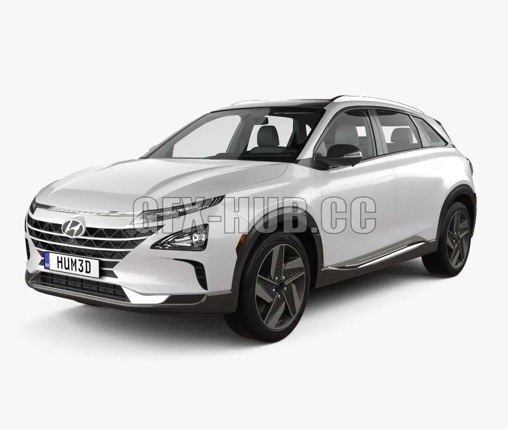 CAR – Hyundai Nexo 2019 3D Model