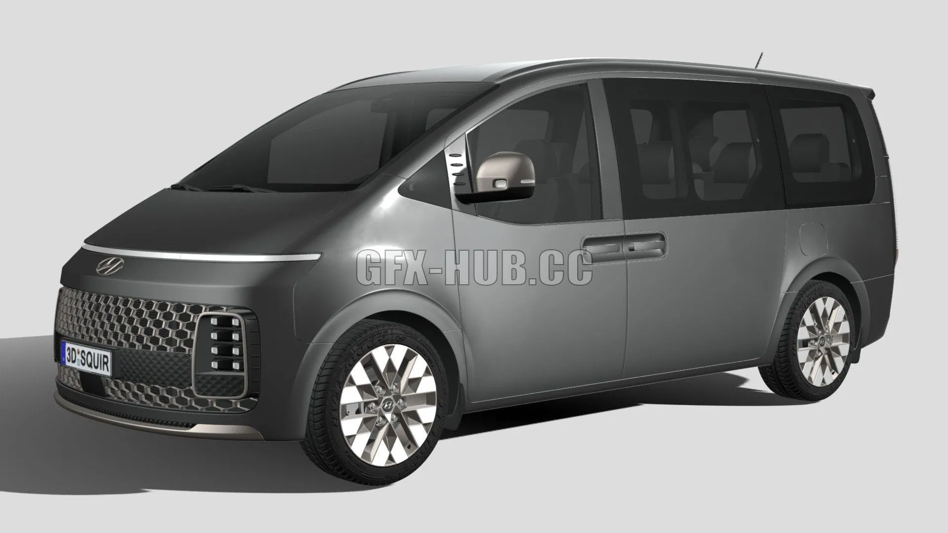 CAR – Hyundai Staria Premium 2022 3D Model