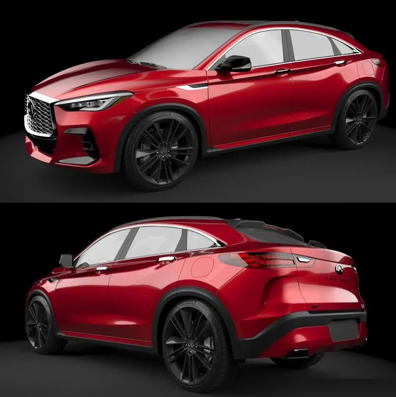 CAR – Infiniti QX55 2022 3D Model