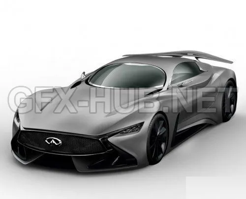CAR – Infiniti Vision Gran Turismo 2014 Concept 3D Model