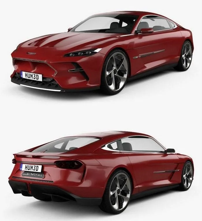 CAR – Italdesign DaVinci 2020 3D Model