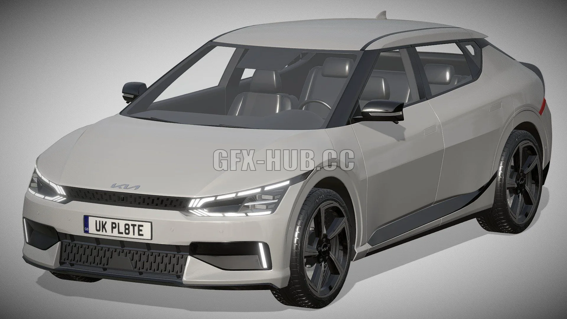 CAR – Kia EV6 GT 2022 3D Model