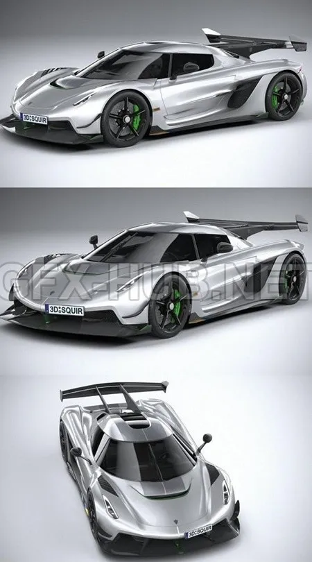 CAR – Koenigsegg jesko 2020 2  3D Model