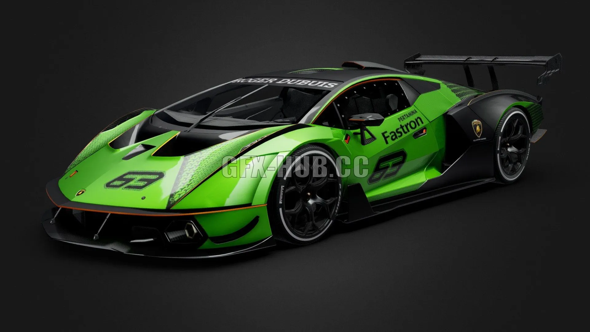 CAR – Lamborghini Essenza SCV12 3D Model