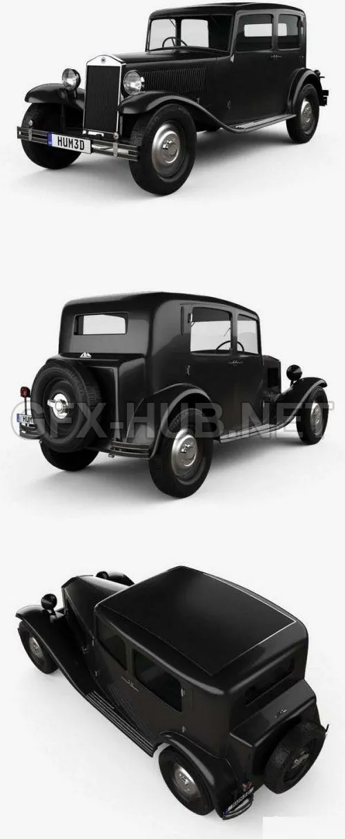 CAR – Lancia Augusta 1933  не размещать 3D Model
