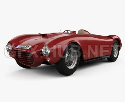 CAR – Lancia D24 Pininfarina Spider Sport 1953  3D Model