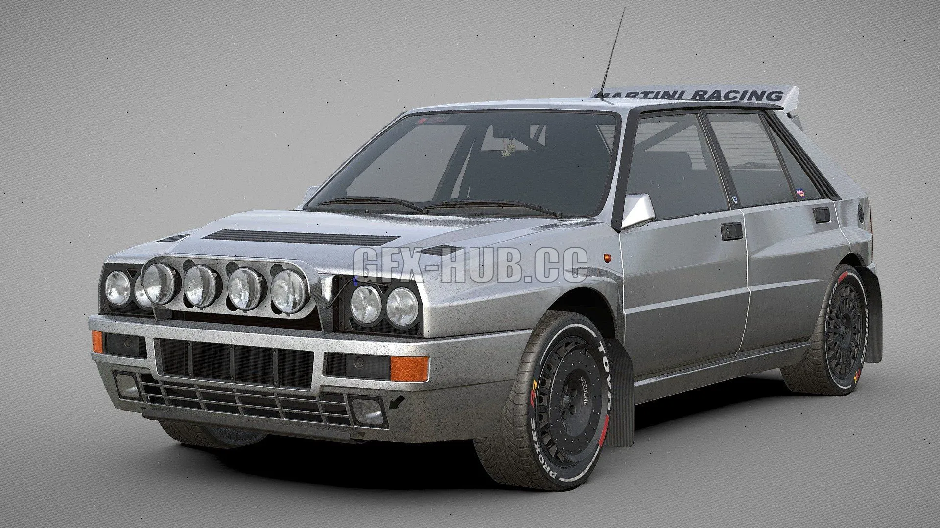 CAR – Lancia Delta HF Integrale evo 2 3D Model