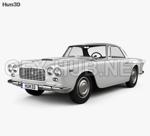 CAR – Lancia Flaminia GT 3C 1963  3D Model