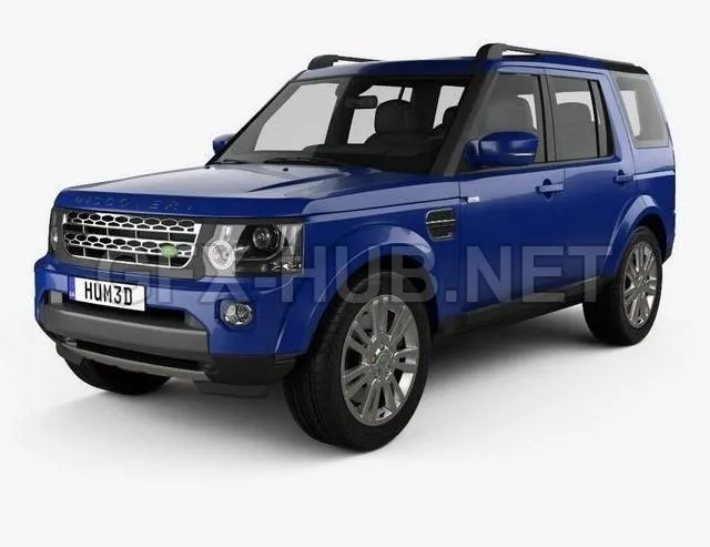 CAR – Land Rover Discovery 2014 3D Model