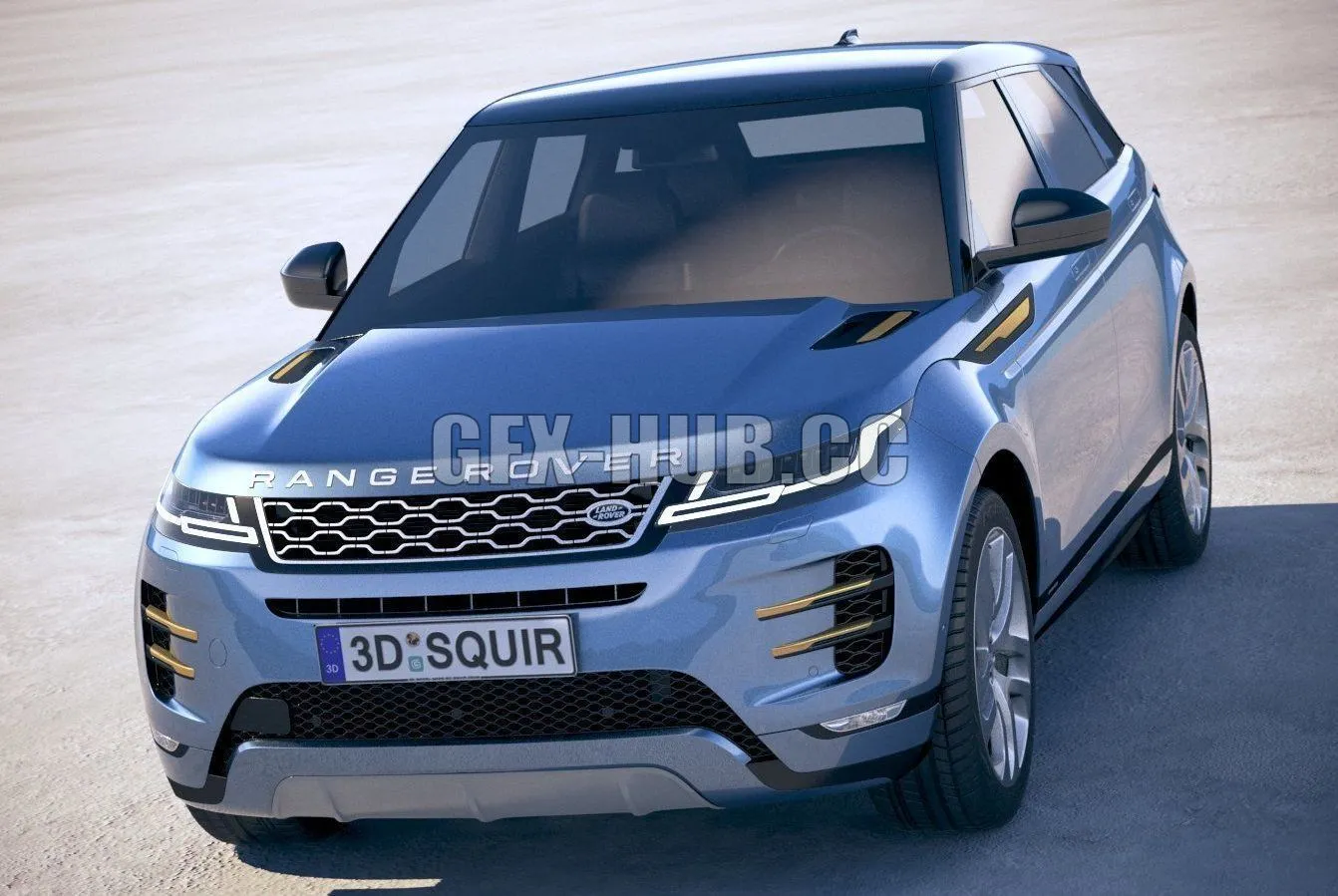 CAR – Land Rover Evoque R Dynamic 2020 3D Model