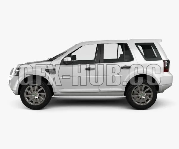CAR – Land Rover Freelander 2011 3D Model