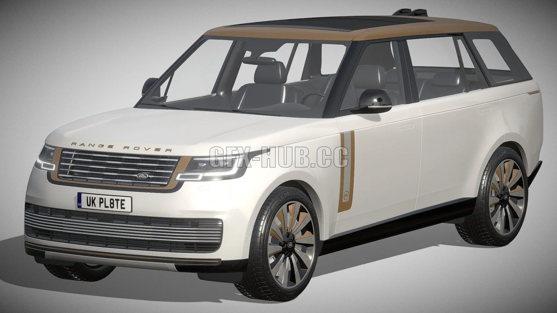 CAR – Land Rover Range Rover SV LWB Serenity 2022 3D Model