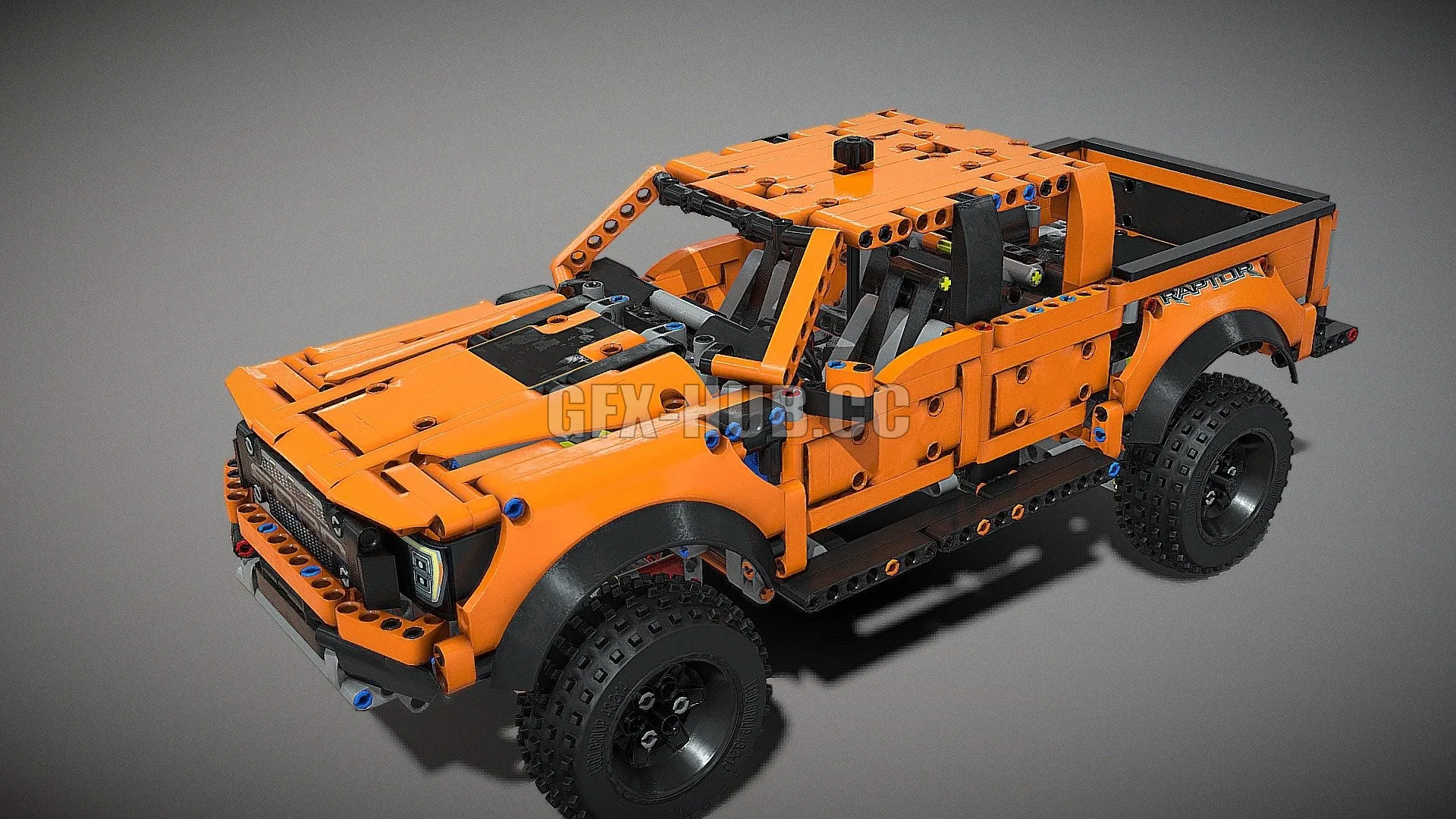 CAR – Lego Ford Raptor 3D Model