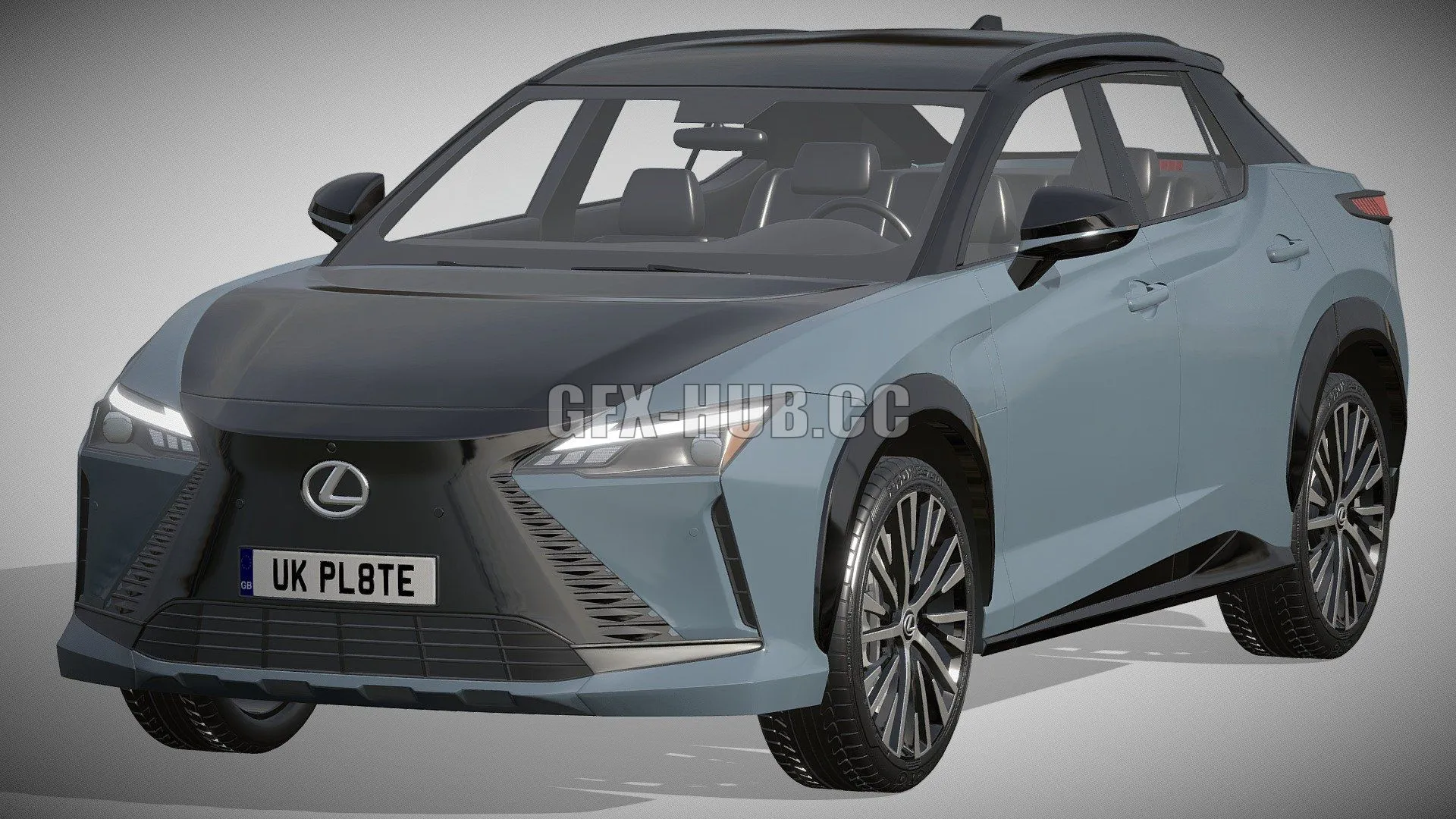 CAR – Lexus RZ 450e 2023 3D Model