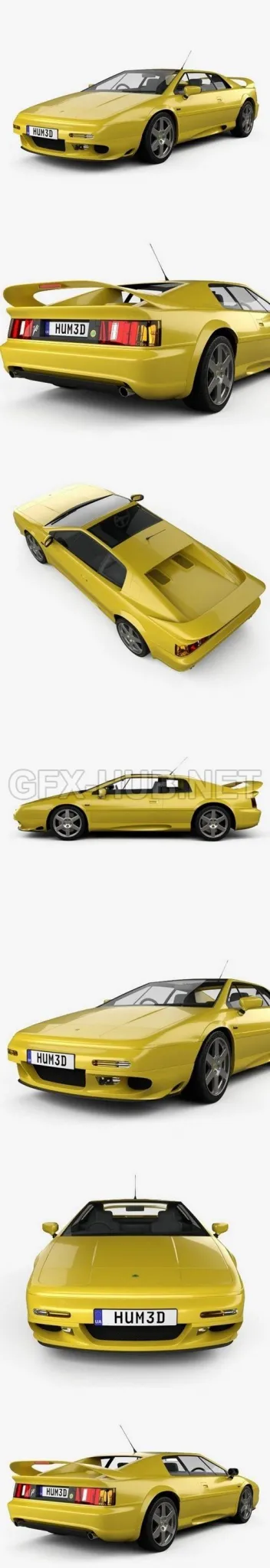 CAR – Lotus Esprit 1996  3D Model