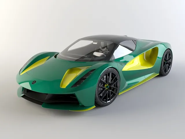 CAR – Lotus Evija 2020 3D Model