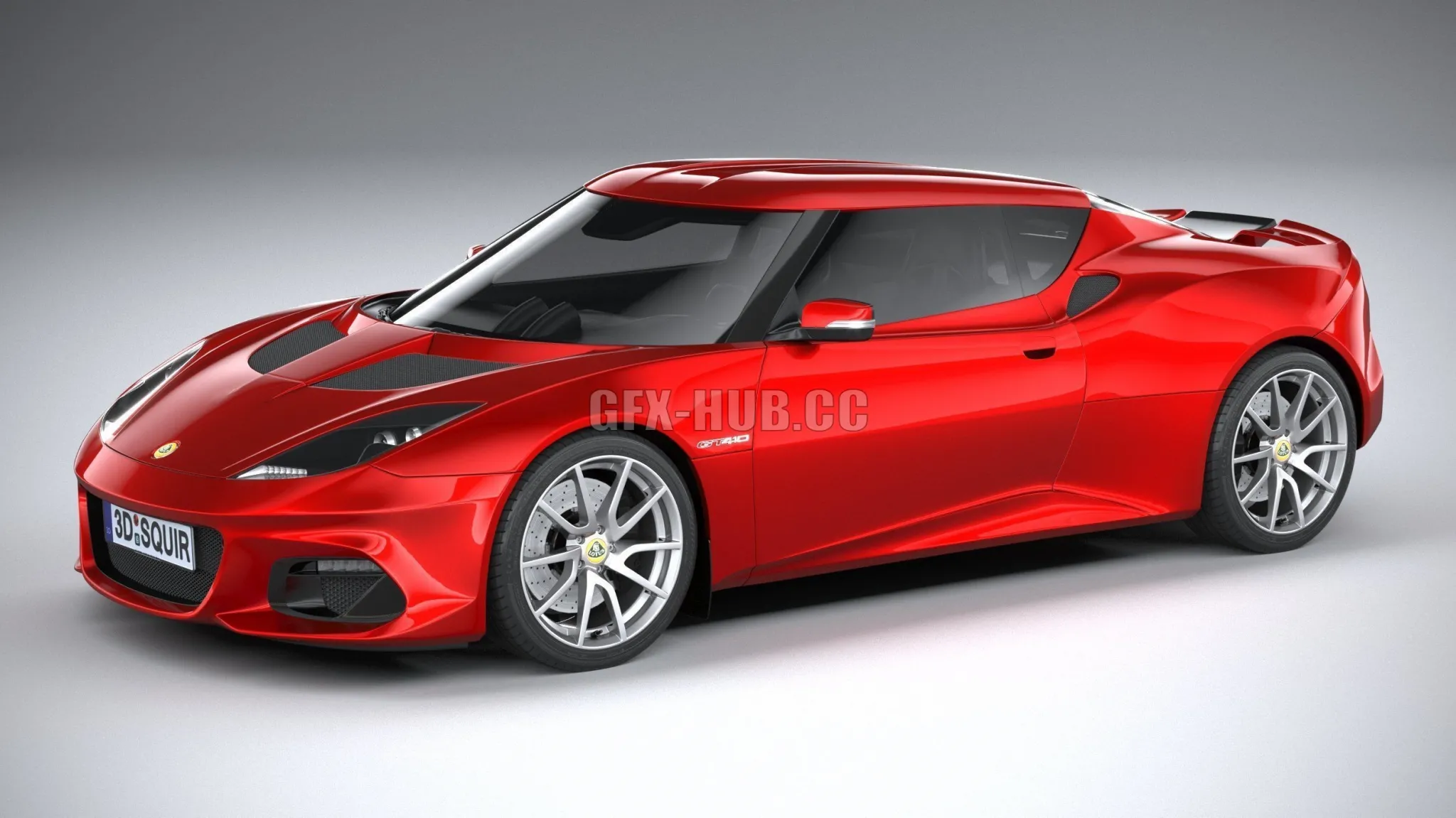 CAR – Lotus Evora GT410 2020 3D Model