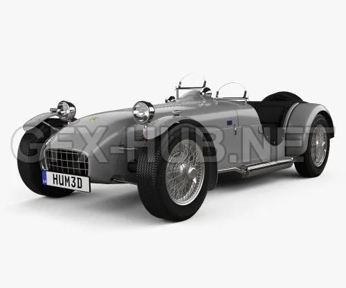 CAR – Lotus Seven 1957  3D Model