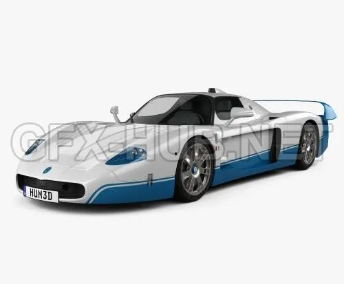 CAR – Maserati MC12  3D Model