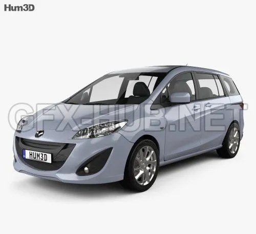 CAR – Mazda 5 2011  3D Model