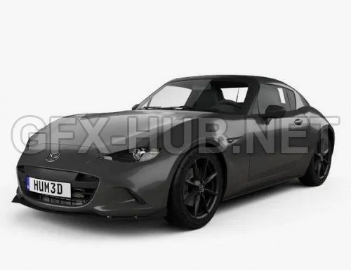 CAR – Mazda MX-5 RF 2016  3D Model