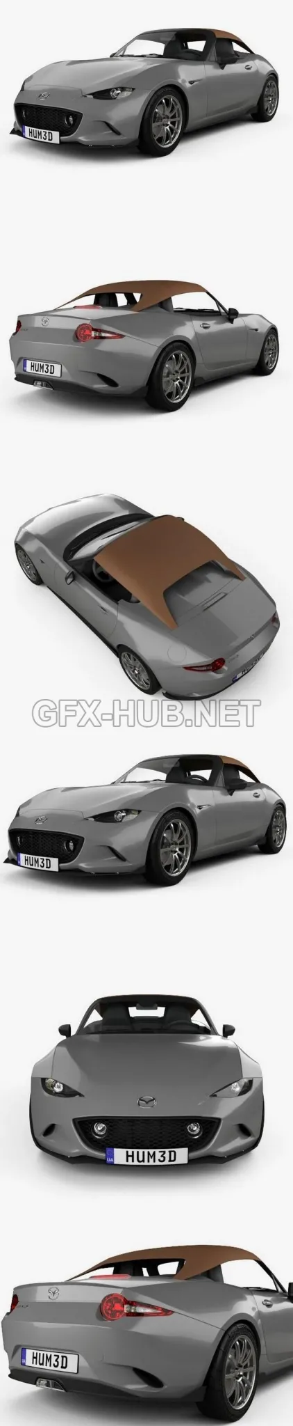 CAR – Mazda MX-5 Speedster 2015 3D Model