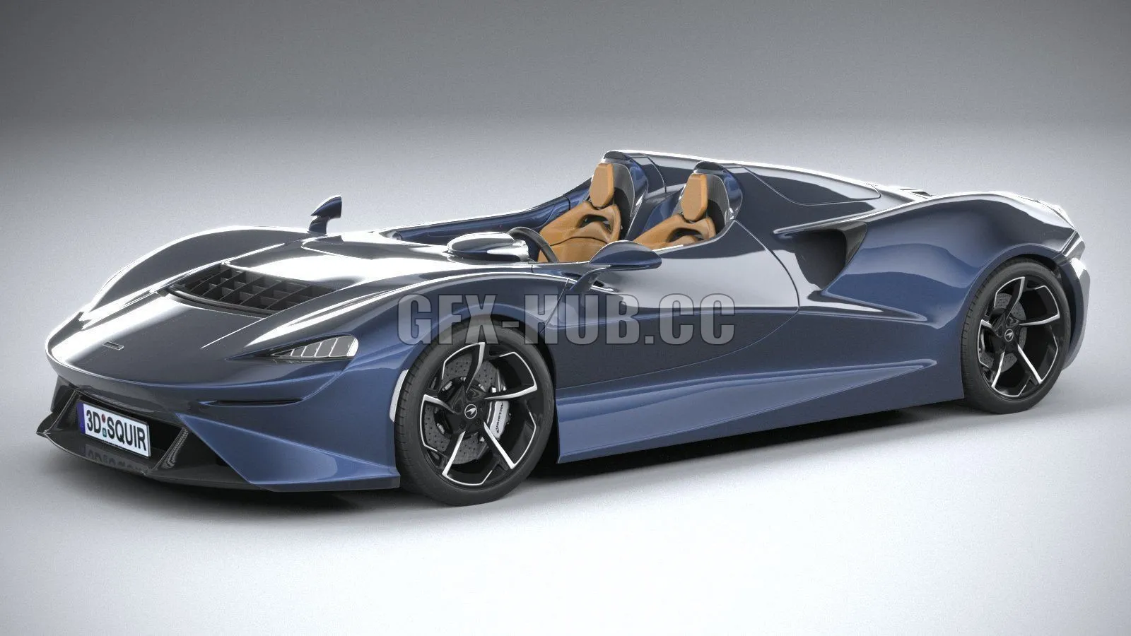 CAR – Mclaren Elva 2021 hypercar 3D Model