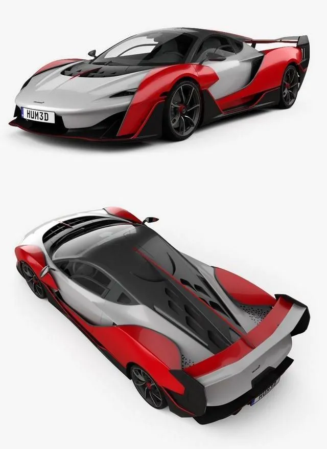 CAR – McLaren Sabre 2021 3D Model