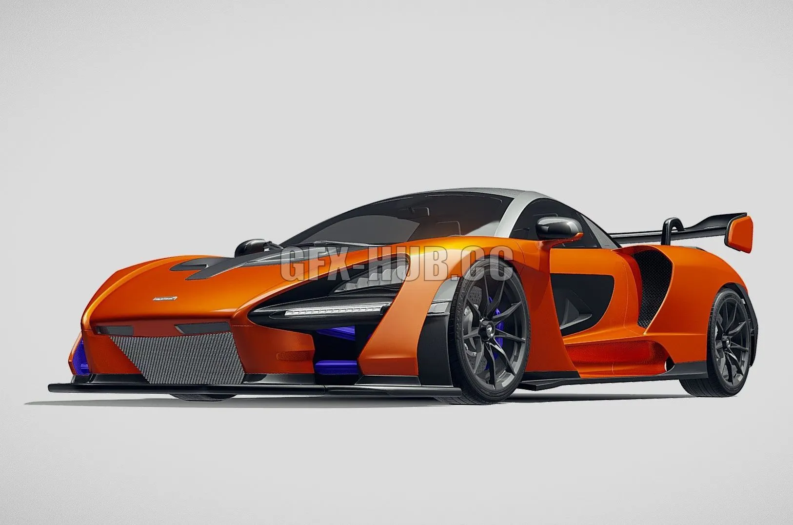 CAR – McLaren Senna 2019 3D Model
