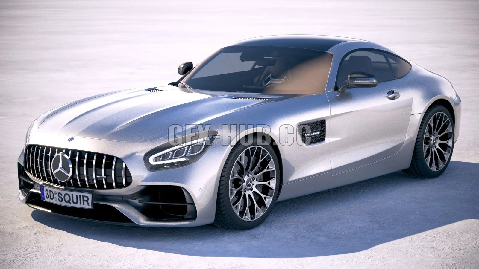 CAR – Mercedes AMG GT 2020 3D Model