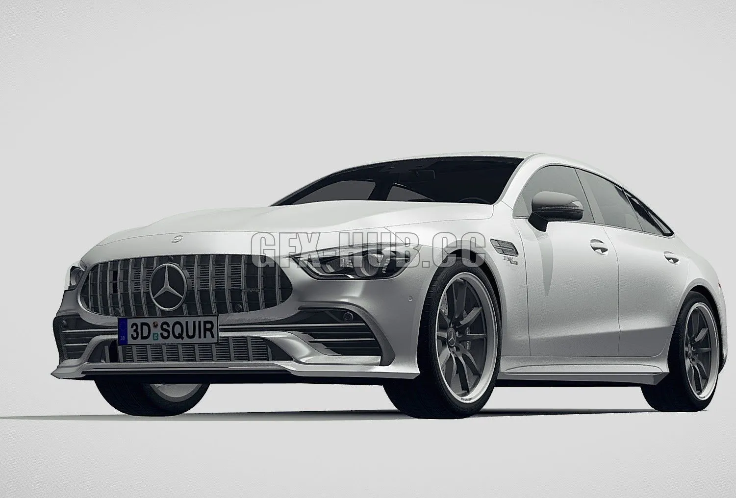 CAR – Mercedes AMG GT53 2019 3D Model