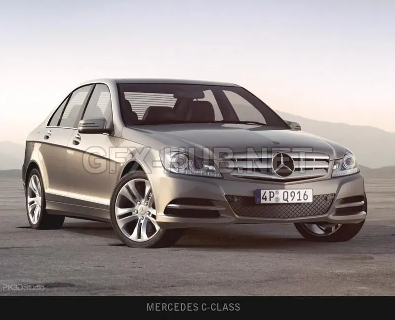 CAR – Mercedes c-class 3D Model