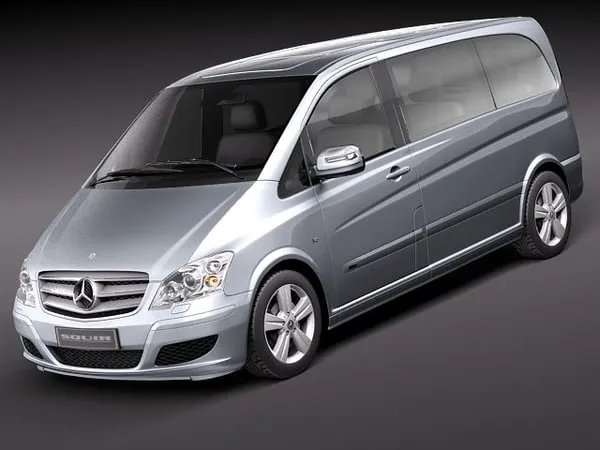 CAR – Mercedes Viano 2010 3D Model