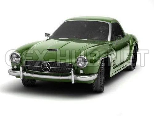CAR – Mercedes-Bens 190 SL  3D Model