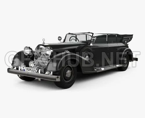 CAR – Mercedes-Benz 770K 1936  3D Model