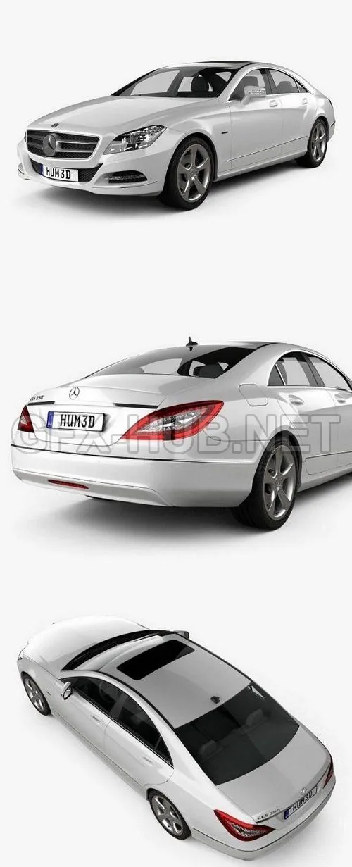 CAR – Mercedes-Benz CLS 2011  3D Model