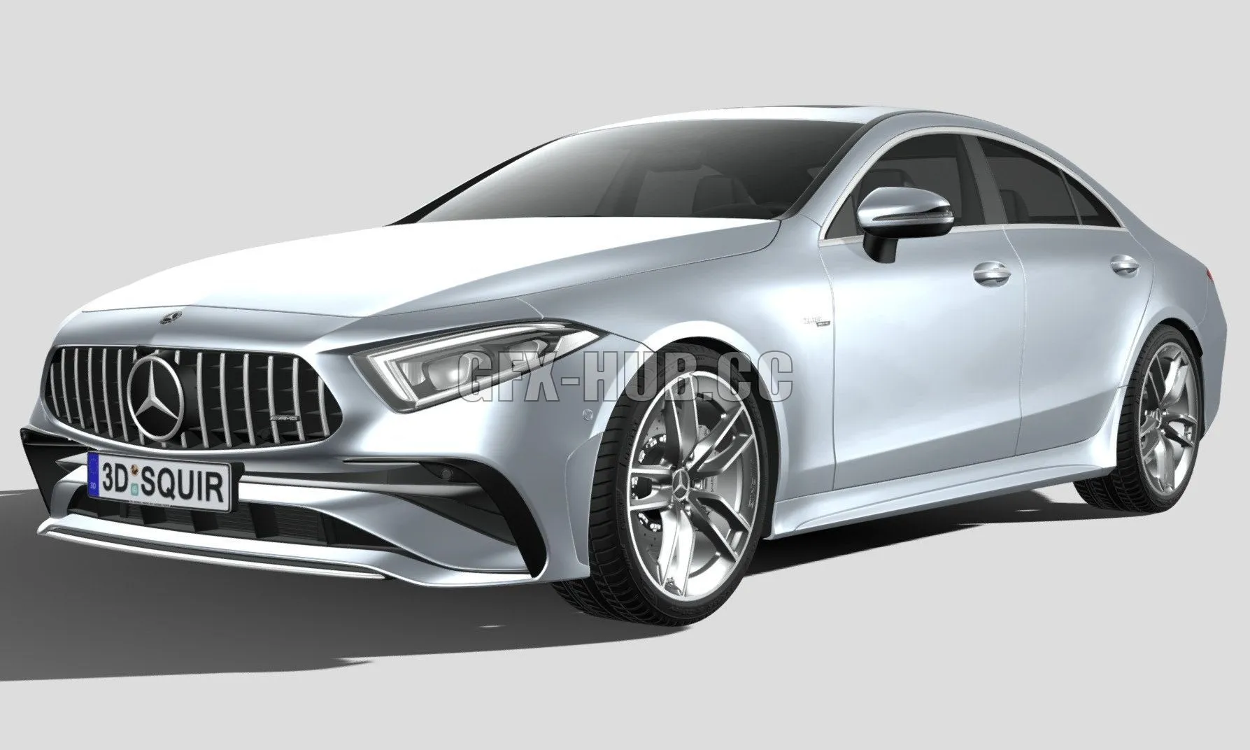 CAR – Mercedes-Benz CLS AMG 2022 3D Model