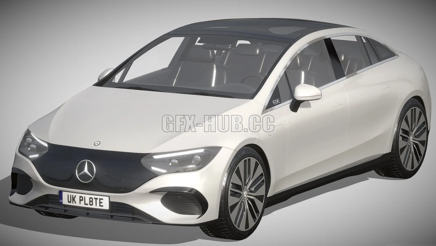 CAR – Mercedes-Benz EQE 2022 3D Model
