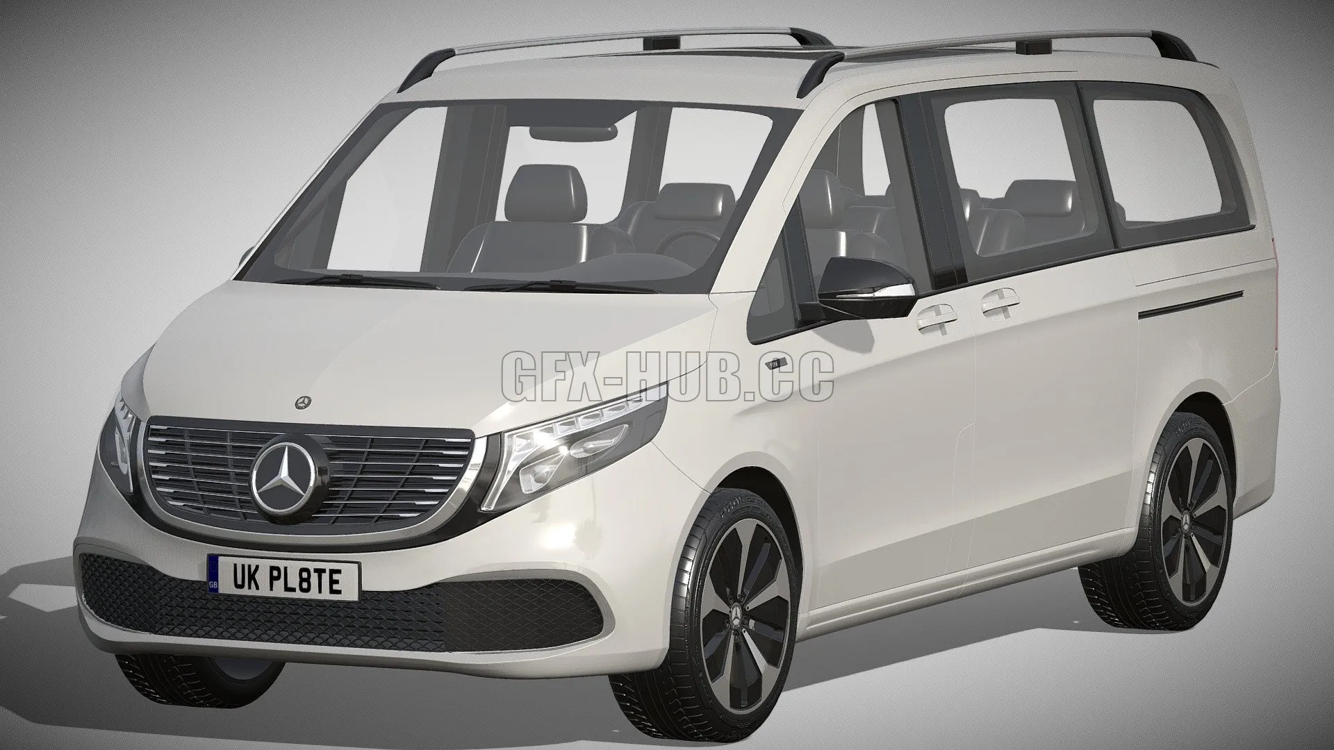 CAR – Mercedes-Benz EQV 3D Model