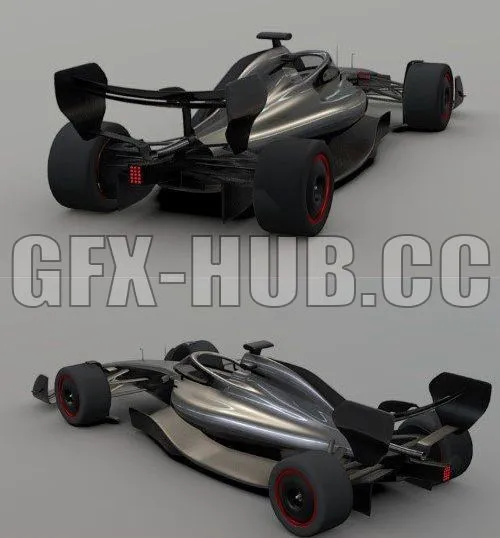PBR Game 3D Model – F1 2022 Next Gen
